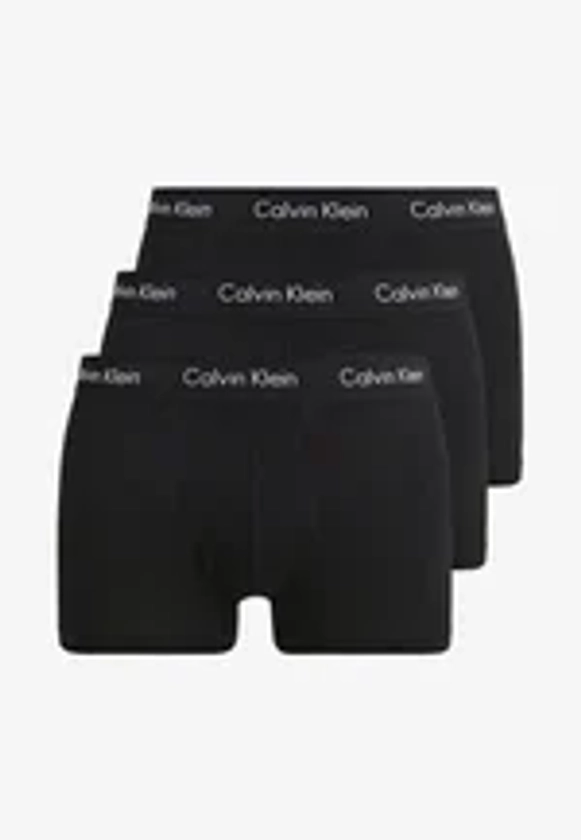 Calvin Klein Underwear LOW RISE TRUNK 3 PACK - Shorty - black/noir - ZALANDO.FR
