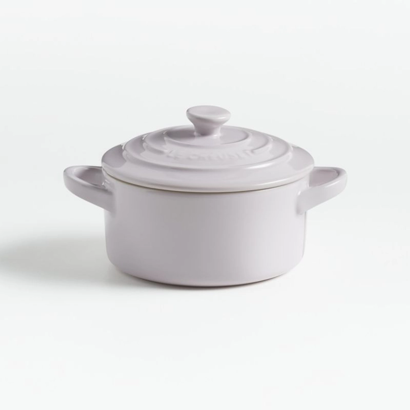 Le Creuset Shallot Mini Round Cocotte + Reviews | Crate & Barrel