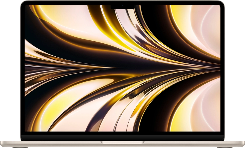 MacBook Air 13.6" Laptop Apple M2 chip 8GB Memory 256GB SSD Starlight MLY13LL/A - Best Buy