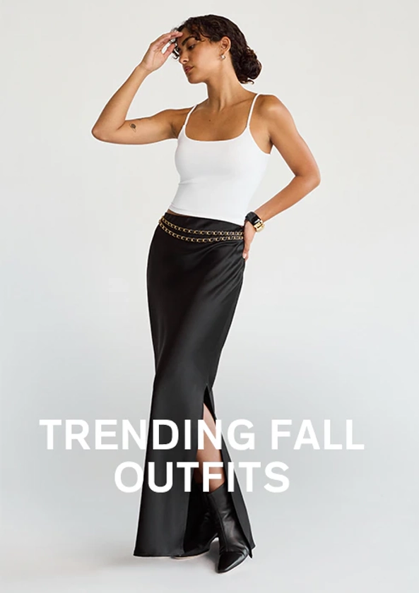 columnist high waisted front vent straight pant