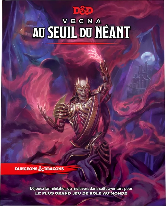 Dungeons & Dragons - Vecna au Seuil du Néant (Livre d'aventures D&D) (Version Française)