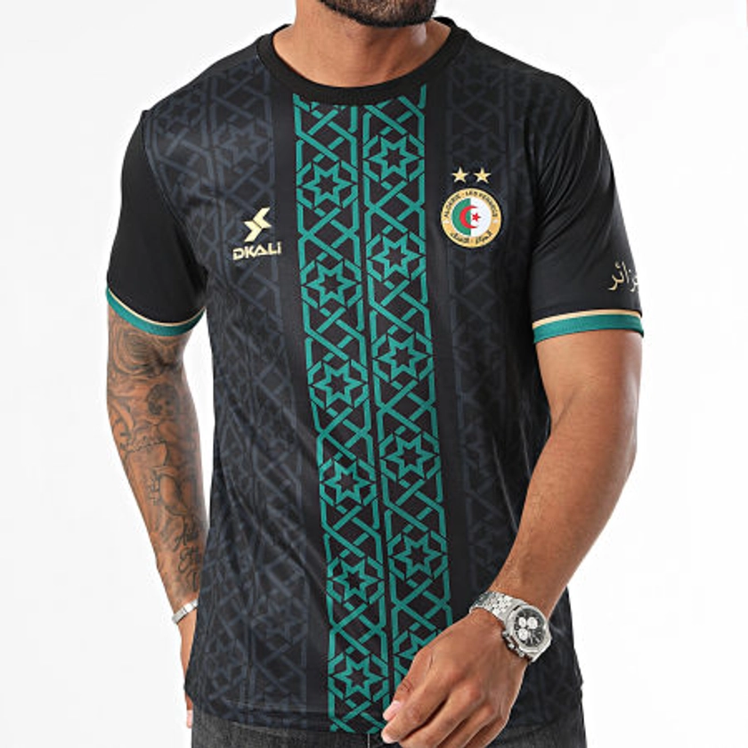 Maillot De Foot Algérie Noir