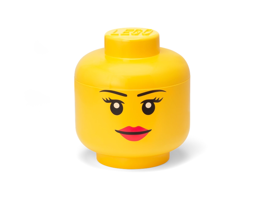 LEGO® Girl Storage Head – Large 5005527 | Other | Buy online at the Official LEGO® Shop US 