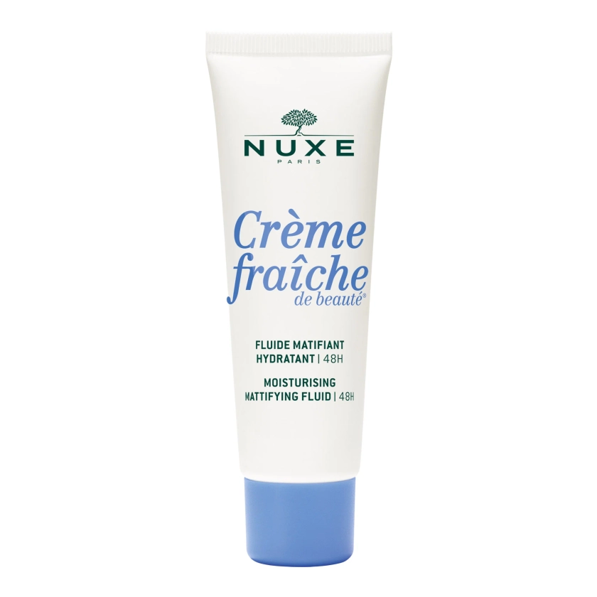 Fluide Matifiant Hydratant l 48h, Crème fraîche de beauté®