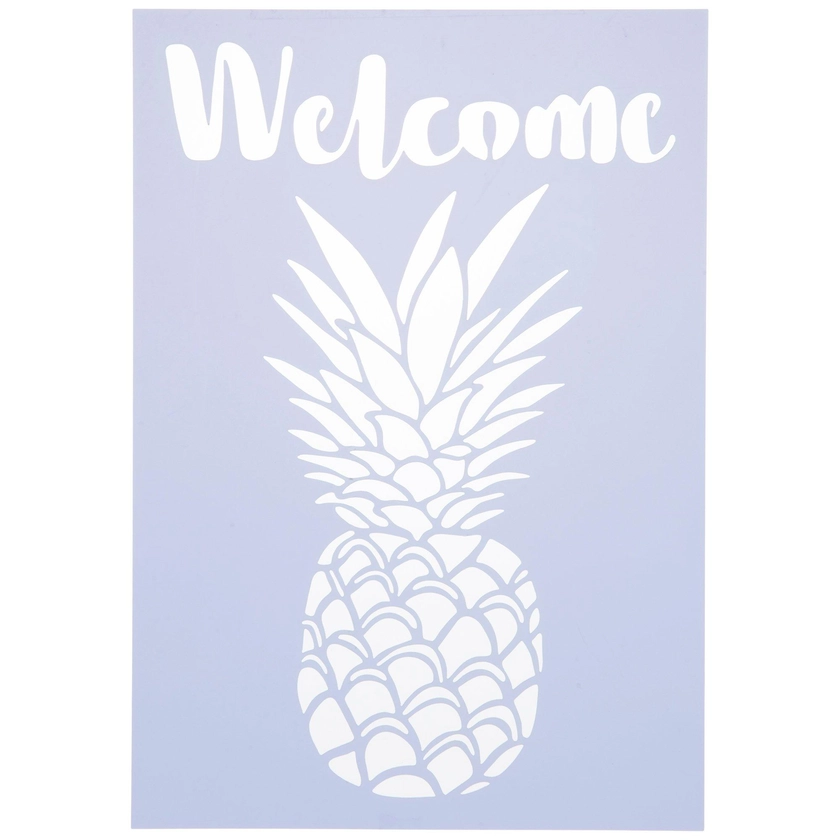 Welcome Pineapple Stencil