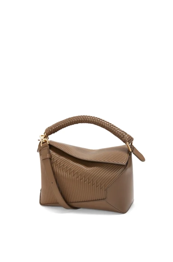 Petit sac Puzzle en cuir de veau Toundra - LOEWE