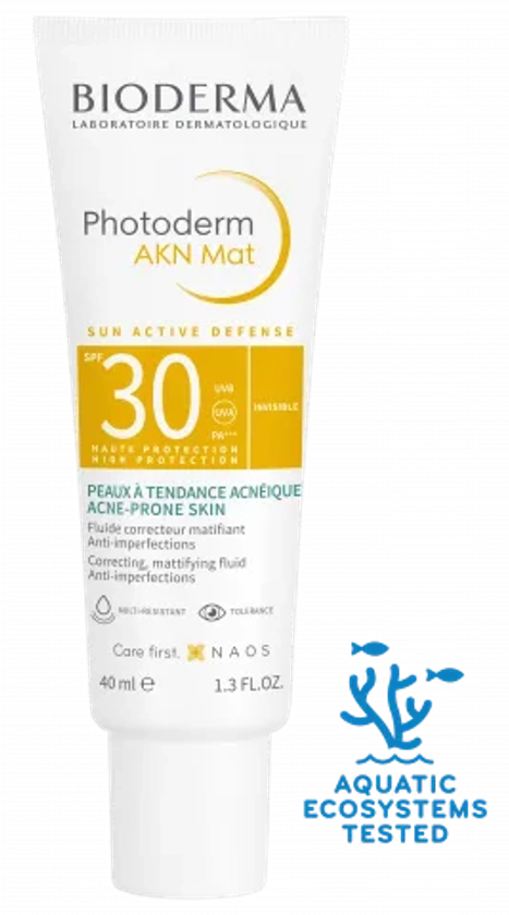 Photoderm AKN Mat SPF 30 | Crème solaire - Peau grasse & acnéique