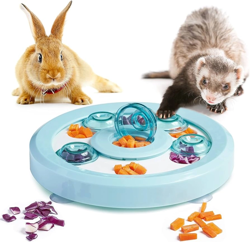 Rat Toys, Guinea Pig Toys, Rabbit Toys, Rabbit Boredom Breakers, Guinea Pig Boredom Breaker, Suitable For Guinea Pigs, Rabbits, Chinchillas And Hamsters (blue)