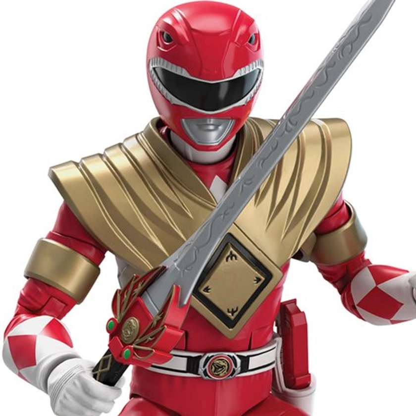 Power Rangers Lightning Collection Remastered Mighty Morphin Red Ranger 6-Inch Action Figure