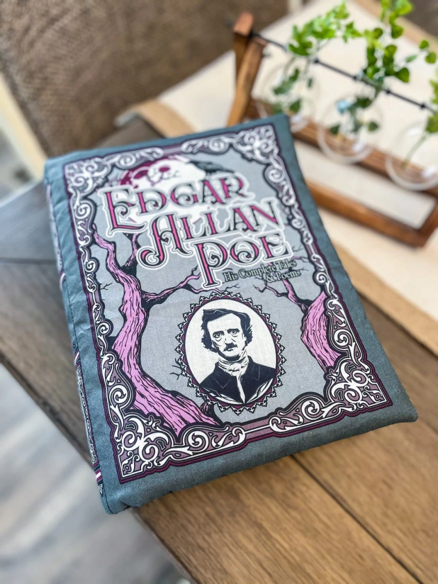 Edgar Allan Poe Pillow Book - Etsy