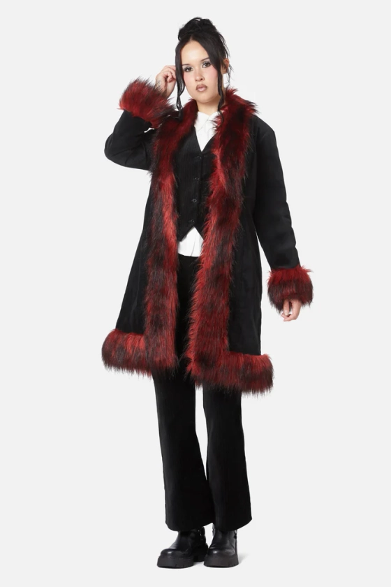 Vanitas Fur Trim Coat