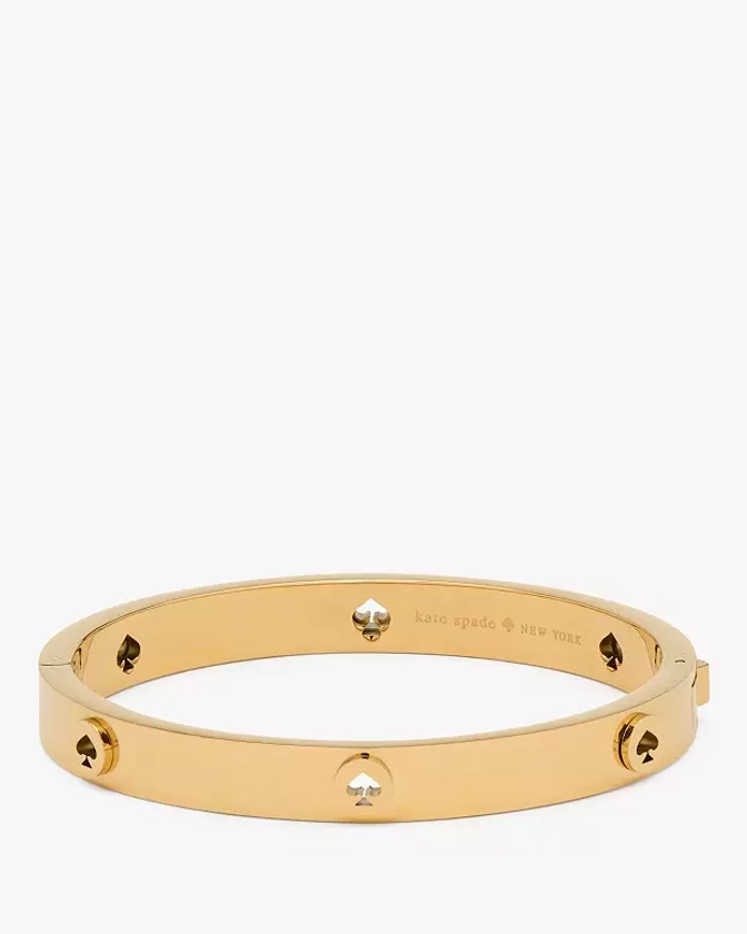 Spot The Spade Studded Hinged Bangle | Kate Spade GB