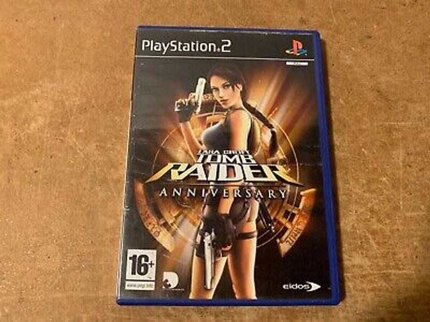 JEU SONY PLAYSTATION 2 PS2 TOMB RAIDER ANNIVERSARY COMPLET EN BOITE