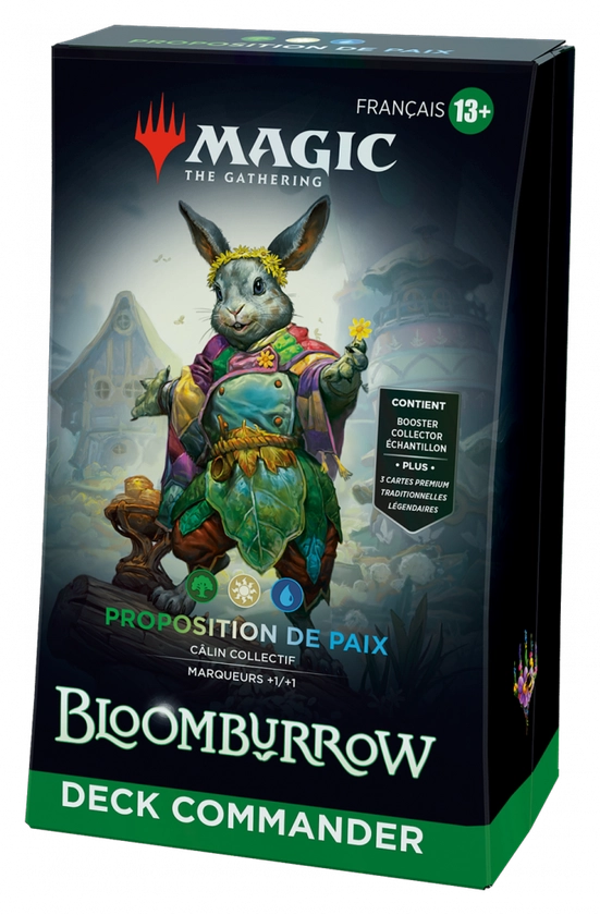 Deck Commander Magic: The Gathering Bloomburrow - Affaires Proposition de paix - Magic: The Gathering - Cartes Magic - Cartes à Collectionner | Cultura