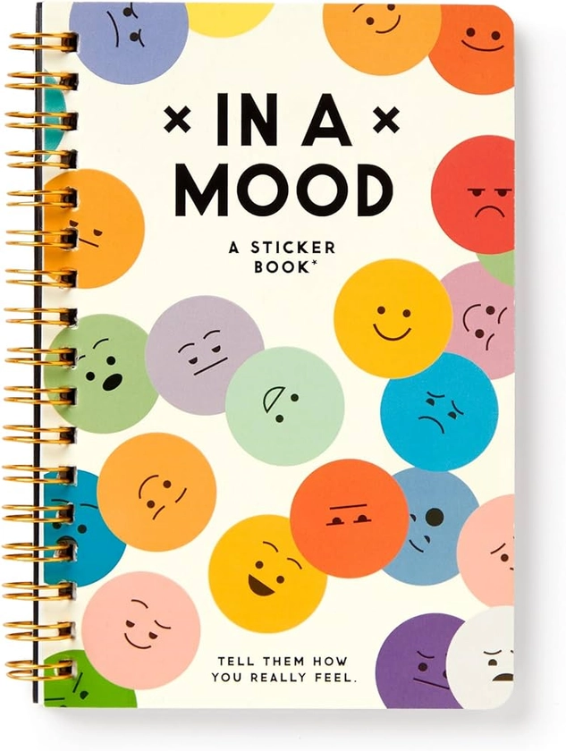 In A Mood Sticker Book: A Sticker Book